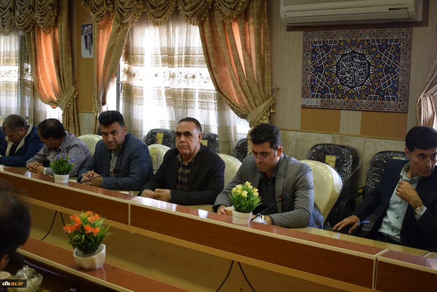 آئین تکریم و معارفه معاون آموزشی پردیس شهید رجایی کرمانشاه برگزار شد. 9