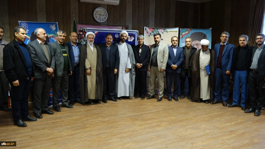 آیین تودیع و معارفه مسئول دفتر نهاد نمایندگی مقام معظم رهبری در دانشگاه فرهنگیان کردستان
 10