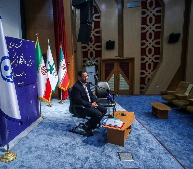 دومین نشست خبری رئیس دانشگاه فرهنگیان 3