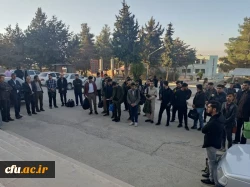 اعزام دانشجومعلمان پردیس شهید مدرس دانشگاه فرهنگیان ایلام به اردوی راهیان نور 2
