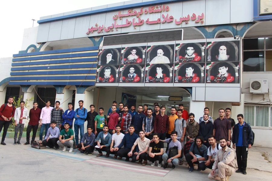 با حضور رئیس دانشگاه فرهنگیان استان بوشهر؛
دانشجومعلمان این دانشگاه به اردوی راهیان نور اعزام شدند 6