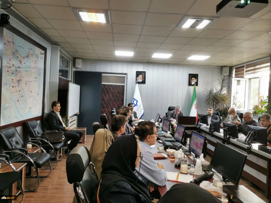 حضور مدیر کل نظارت، ارزیابی و آمایش آموزش عالی در سیزدهمین نشست شورای نظارت، ارزیابی و تضمین کیفیت دانشگاه فرهنگیان 19