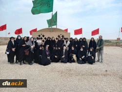 حضور سرپرست مدیریت دانشگاه فرهنگیان اردبیل در جمع کاروان راهیان نور دانشجوملمان