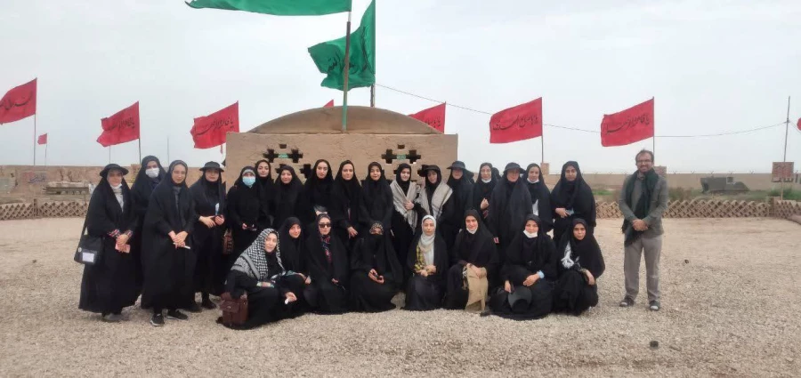 حضور سرپرست مدیریت دانشگاه فرهنگیان اردبیل در جمع کاروان راهیان نور دانشجوملمان