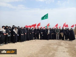 حضور سرپرست مدیریت دانشگاه فرهنگیان اردبیل در جمع کاروان راهیان نور دانشجوملمان