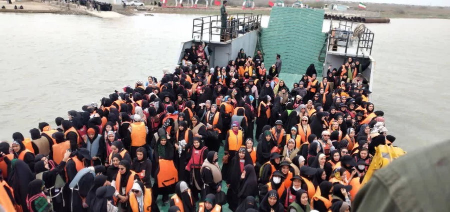 حضور سرپرست مدیریت دانشگاه فرهنگیان اردبیل در جمع کاروان راهیان نور دانشجوملمان