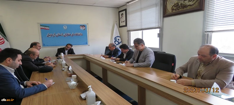 جلسه ارزیابی استان جهت اجرای مسابقات فرهنگی و ملی قرآنی  در دانشگاه فرهنگیان اردبیل
