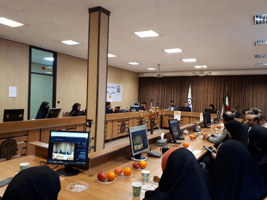 اختتامیه هفتمین جشنواره رسانه های فرهنگی ورزشی دانشگاه فرهنگیان به میزبانی استان زنجان 5