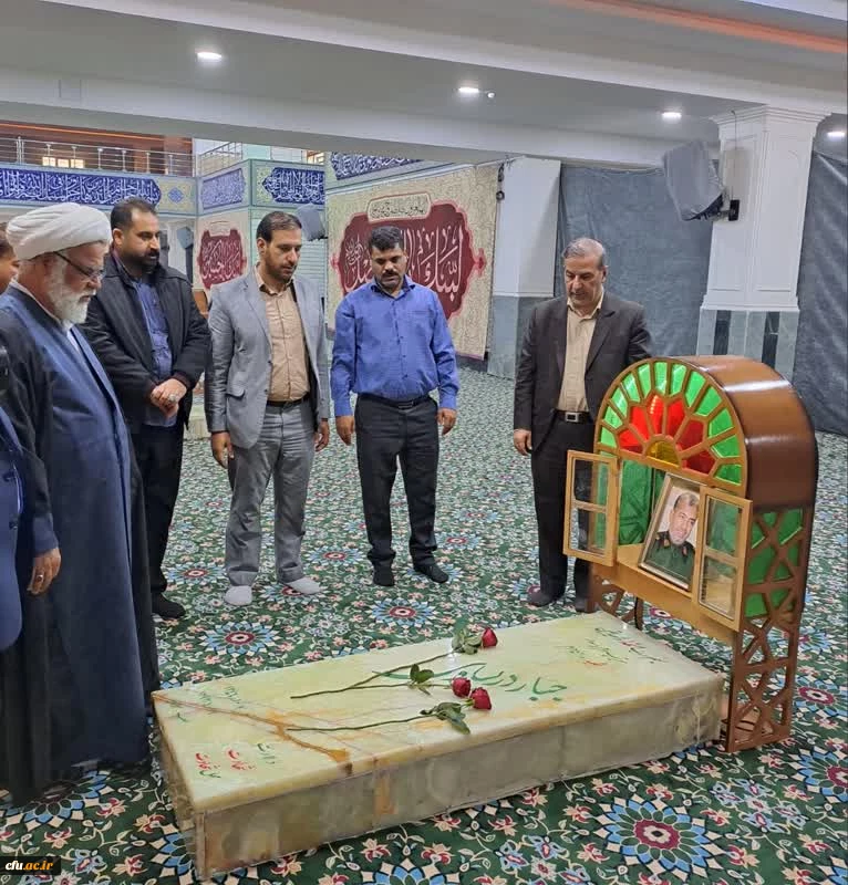 مراسم روز بزرگداشت شهدا دردانشگاه فرهنگیان استان خوزستان برگزار شد. 6