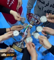 نایب قهرمانی تیم هندبال آکادمی نسیبه تهران 3