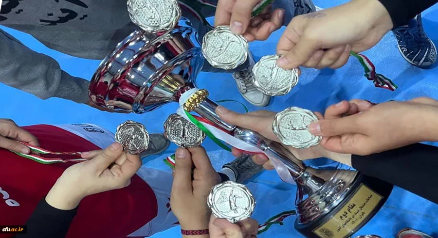 نایب قهرمانی تیم هندبال آکادمی نسیبه تهران 3