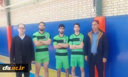 درخشش تیم دانشجویان دانشگاه فرهنگیان استان کرمانشاه در مسابقات  انتخابی  المپیاد ورزش های همگانی 2