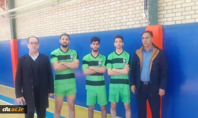 درخشش تیم دانشجویان دانشگاه فرهنگیان استان کرمانشاه در مسابقات انتخابی المپیاد ورزش های همگانی