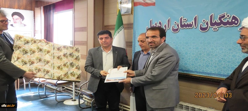 آیین تکریم و معارفه معاون توسعه منابع و امور دانشجویی