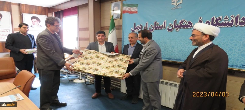 آیین تکریم و معارفه معاون توسعه منابع و امور دانشجویی