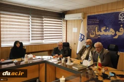 معارفه سرکارخانم دکتر عادلی به عنوان سرپرست اداره کل امور مالی دانشگاه فرهنگیان 3