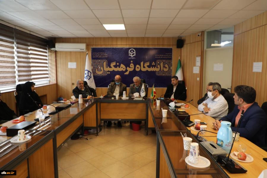 معارفه سرکارخانم دکتر عادلی به عنوان سرپرست اداره کل امور مالی دانشگاه فرهنگیان 4