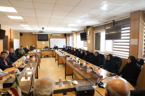 معارفه سرکارخانم دکتر عادلی به عنوان سرپرست اداره کل امور مالی دانشگاه فرهنگیان 5