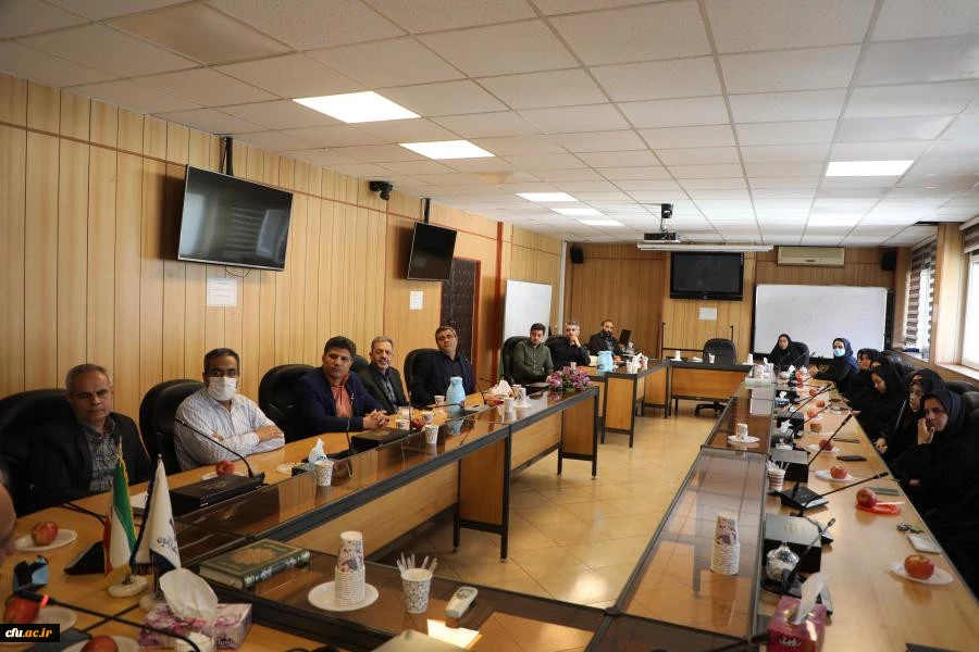 معارفه سرکارخانم دکتر عادلی به عنوان سرپرست اداره کل امور مالی دانشگاه فرهنگیان 6