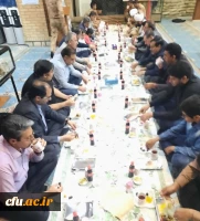 ضیافت افطار اساتید دانشگاه فرهنگیان کرمانشاه برگزار شد. 6