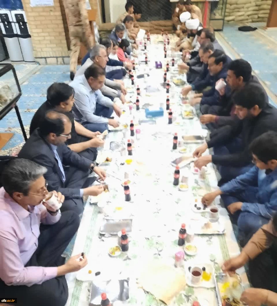 ضیافت افطار اساتید دانشگاه فرهنگیان کرمانشاه برگزار شد. 6