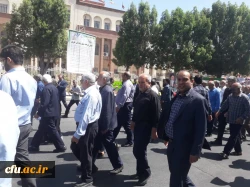 با حضور پرشور مجموعه دانشگاه فرهنگیان استان بوشهر؛راهپیمایی روز قدس در بوشهر برگزار شد 5