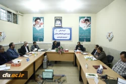 جلسۀ کمیتۀ استانی هیئت امنای دانشگاه فرهنگیان استان چهارمحال و بختیاری برگزارشد. 10