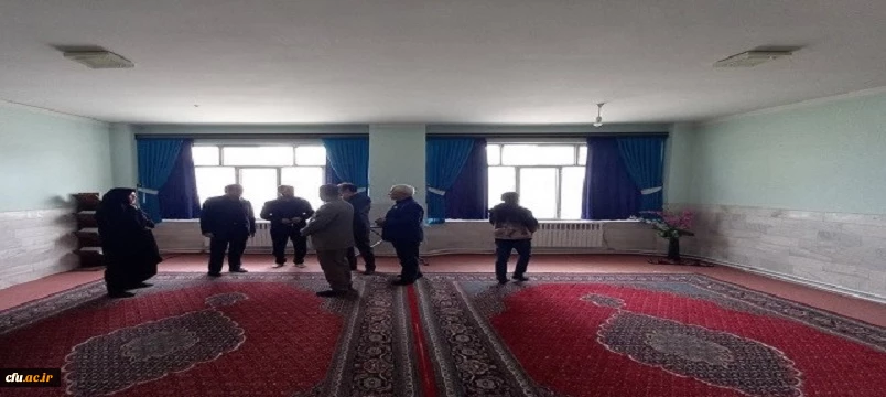 بازدید مدیر کل آموزش و پرورش استان اردبیل از سرای 120 تخت خوابی شمس دانشگاه فرهنگیان اردبیل
