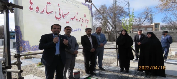 مراسم غبار روبی و عطرافشانی مزار شهدای استان اردبیل