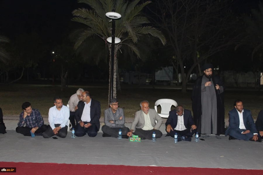 در مزار شهدای خوشنام بوستان شغاب بوشهر؛
مراسم ضیافت شهدا دانشگاه فرهنگیان استان بوشهر برگزار شد 7