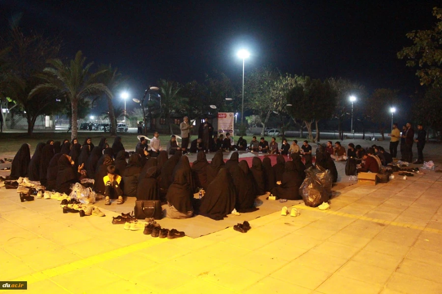 در مزار شهدای خوشنام بوستان شغاب بوشهر؛
مراسم ضیافت شهدا دانشگاه فرهنگیان استان بوشهر برگزار شد 9