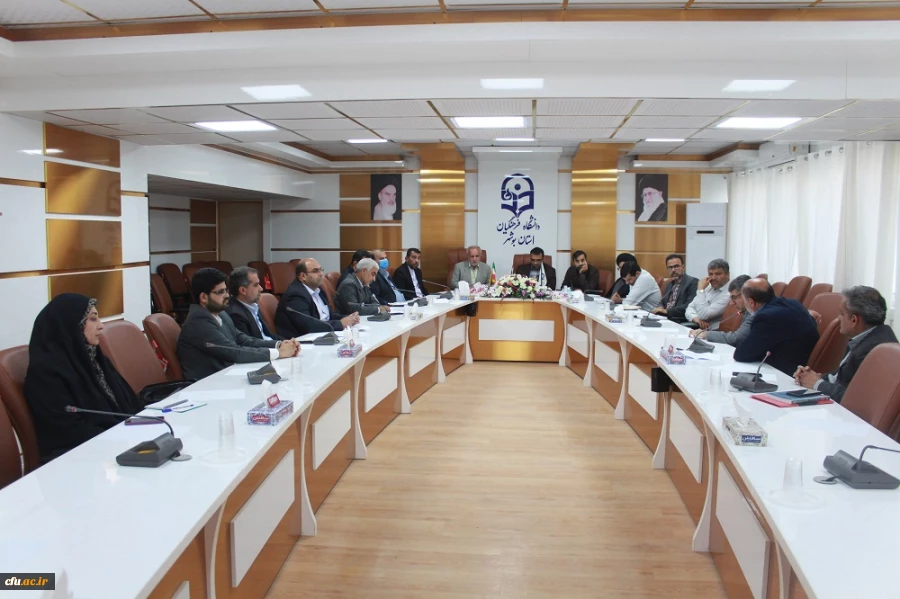 با حضور معاون سیاسی استاندار بوشهر؛
نشست پیگیری مصوبات هیات امنای دانشگاه فرهنگیان استان برگزار شد 12