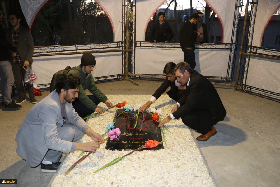 برگزاری مراسم «ضیافت شهدا» در پردیس های دانشگاه فرهنگیان  آذربایجان شرقی 11