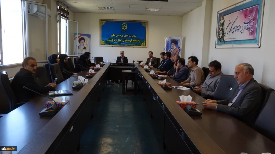 مراسم معارفه سرپرست معاونت آموزشی، پژوهشی و فرهنگی پردیس بنت الهدی صدر سنندج
 3