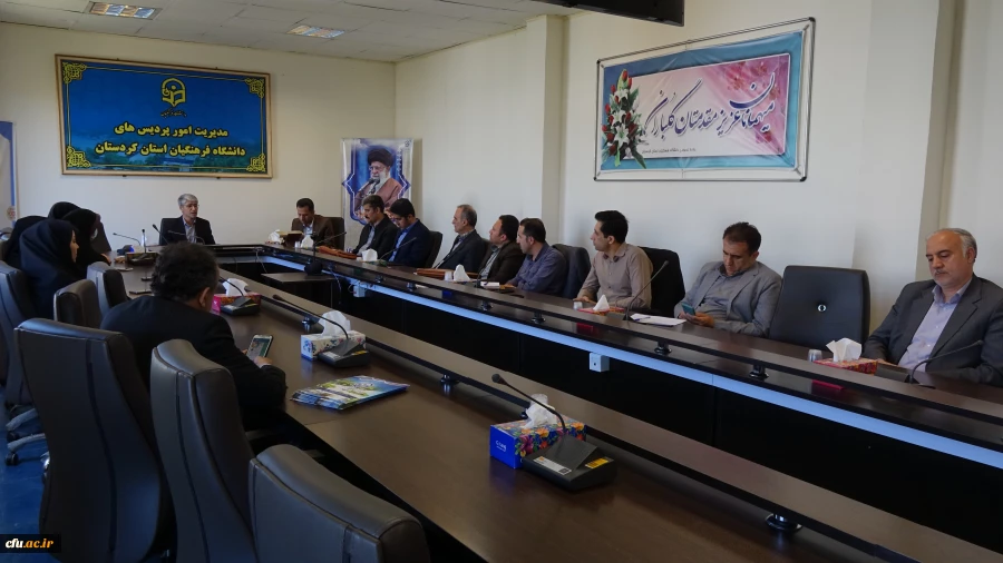 مراسم تکریم و معارفه مدیران گروه های آموزشی دانشگاه فرهنگیان کردستان
 2