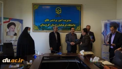 مراسم تکریم و معارفه مدیران گروه های آموزشی دانشگاه فرهنگیان کردستان
 4