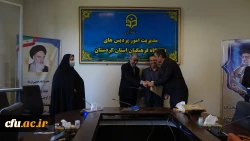 مراسم تکریم و معارفه مدیران گروه های آموزشی دانشگاه فرهنگیان کردستان
 6