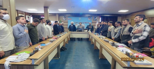 اردوی جهادی عهد خدمت دانشجومعلمان بسیجی دانشگاه فرهنگیان استان اردبیل