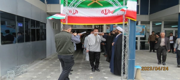 اردوی جهادی عهد خدمت دانشجومعلمان بسیجی دانشگاه فرهنگیان استان اردبیل
