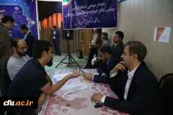 برپایی چهارمین میزخدمت استاندار فارس ویژه جوانان و دانشجویان در دانشگاه فرهنگیان پردیس شهید رجایی شیراز
 4