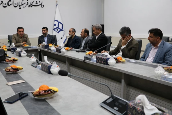 تکریم و معارفه روسای سابق و جدید اداره حراست دانشگاه فرهنگیان استان قزوین 4