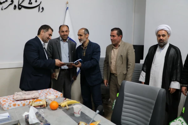 تکریم و معارفه روسای سابق و جدید اداره حراست دانشگاه فرهنگیان استان قزوین 10