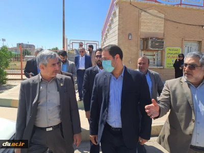 بازدید رئیس دانشگاه فرهنگیان از پردیس های دانشگاه فرهنگیان استان خوزستان