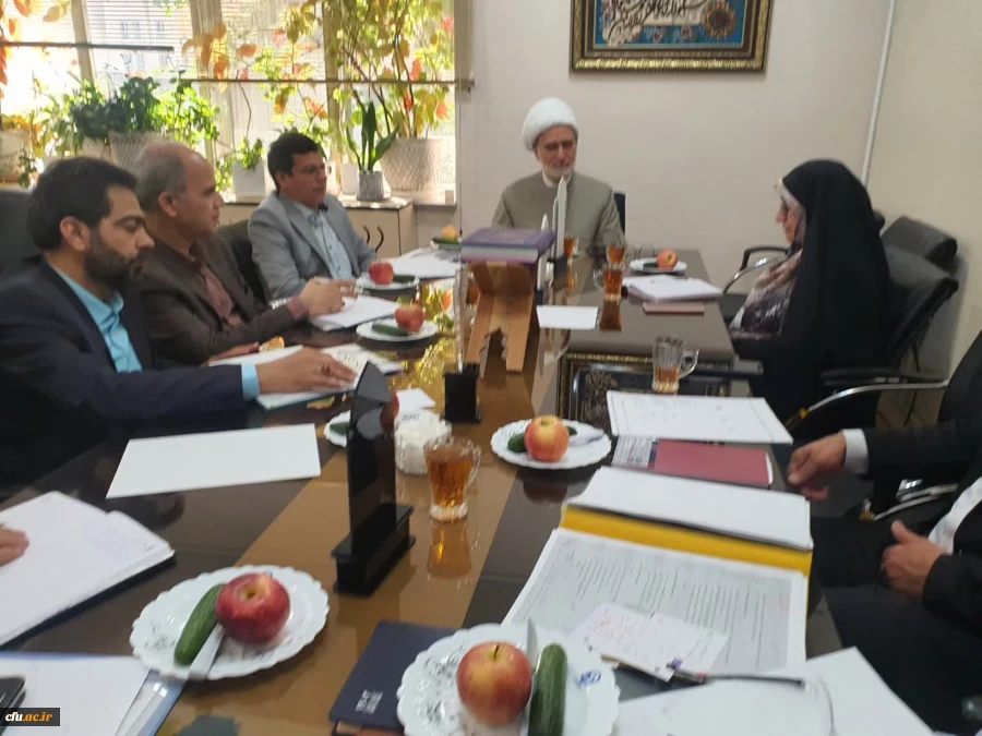 برگزاری جلسه هماهنگی سی و سومین جشنواره قران و عترت در سازمان مرکزی دانشگاه فرهنگیان
 2