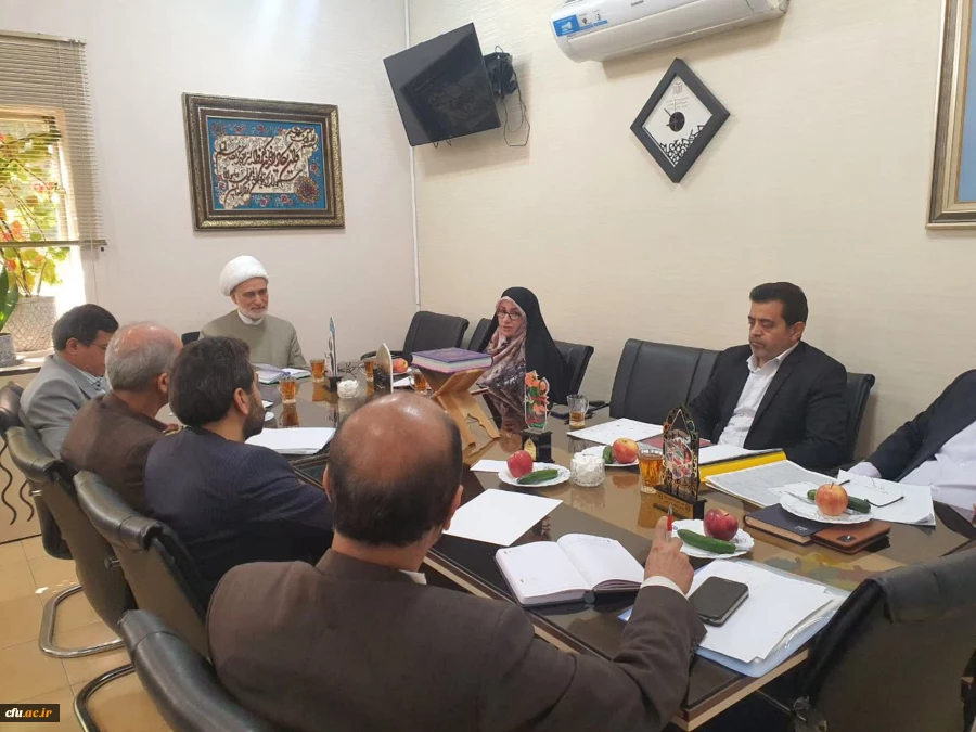 برگزاری جلسه هماهنگی سی و سومین جشنواره قران و عترت در سازمان مرکزی دانشگاه فرهنگیان
 2