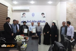 با حضور هیات رئیسه دانشگاه فرهنگیان استان بوشهر؛
از مشاورین پردیس های این دانشگاه تجلیل شد 4