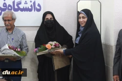 با حضور هیات رئیسه دانشگاه فرهنگیان استان بوشهر؛
از مشاورین پردیس های این دانشگاه تجلیل شد 7