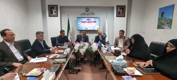 سرپرست معاونت نظارت، ارزیابی و تضمین کیفیت دانشگاه فرهنگیان به همراه دکتر کیومرث احمدی مدیرکل نظارت از بخش های مختلف واحدهای دانشگاهی استان گلستان بازدید کرد. 2