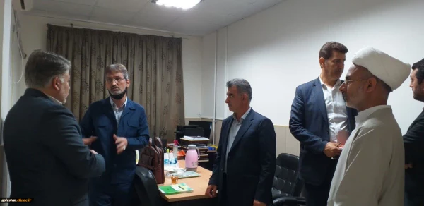 سرپرست معاونت نظارت، ارزیابی و تضمین کیفیت دانشگاه فرهنگیان به همراه دکتر کیومرث احمدی مدیرکل نظارت از بخش های مختلف واحدهای دانشگاهی استان گلستان بازدید کرد. 9