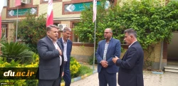 بازدید سرپرست معاونت نظارت، ارزیابی و تضمین کیفیت دانشگاه فرهنگیان از واحدهای دانشگاهی استان گلستان 5